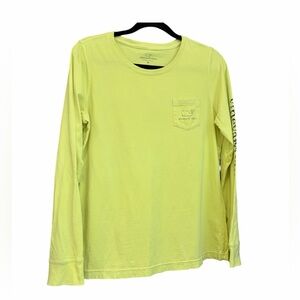 Vineyard Vines 100% cotton long-sleeve pocket tee